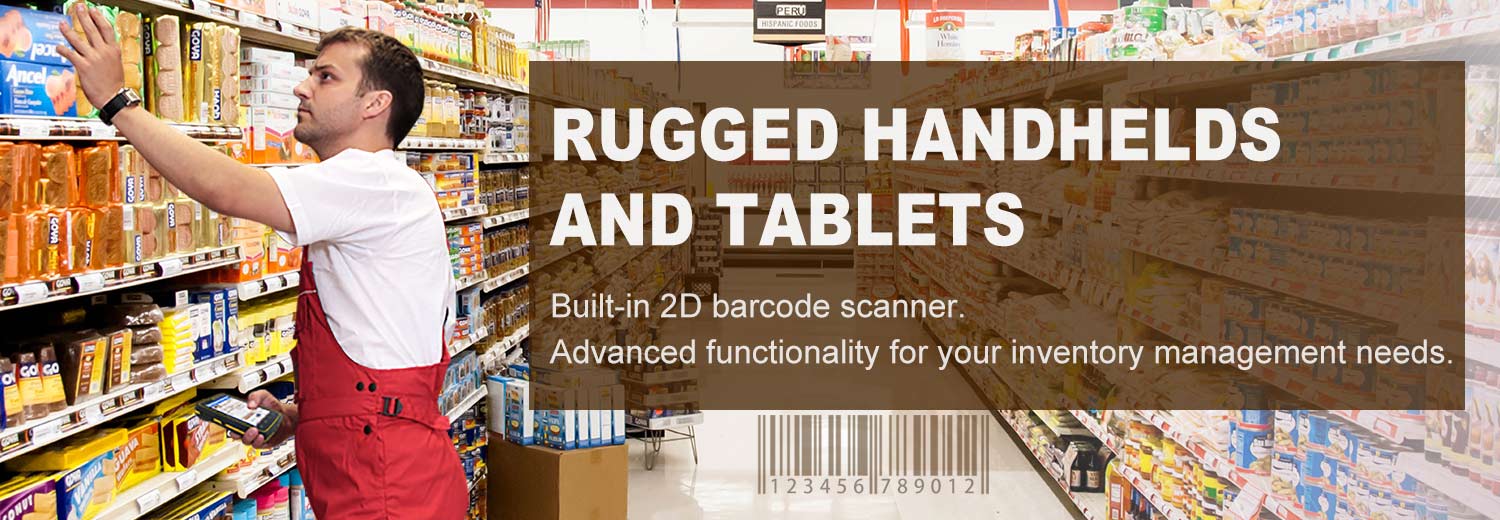 Rugged Handhelds and Tablets: Built-in 2D barcode scanner. Advanced functionality for your inventory management needs.